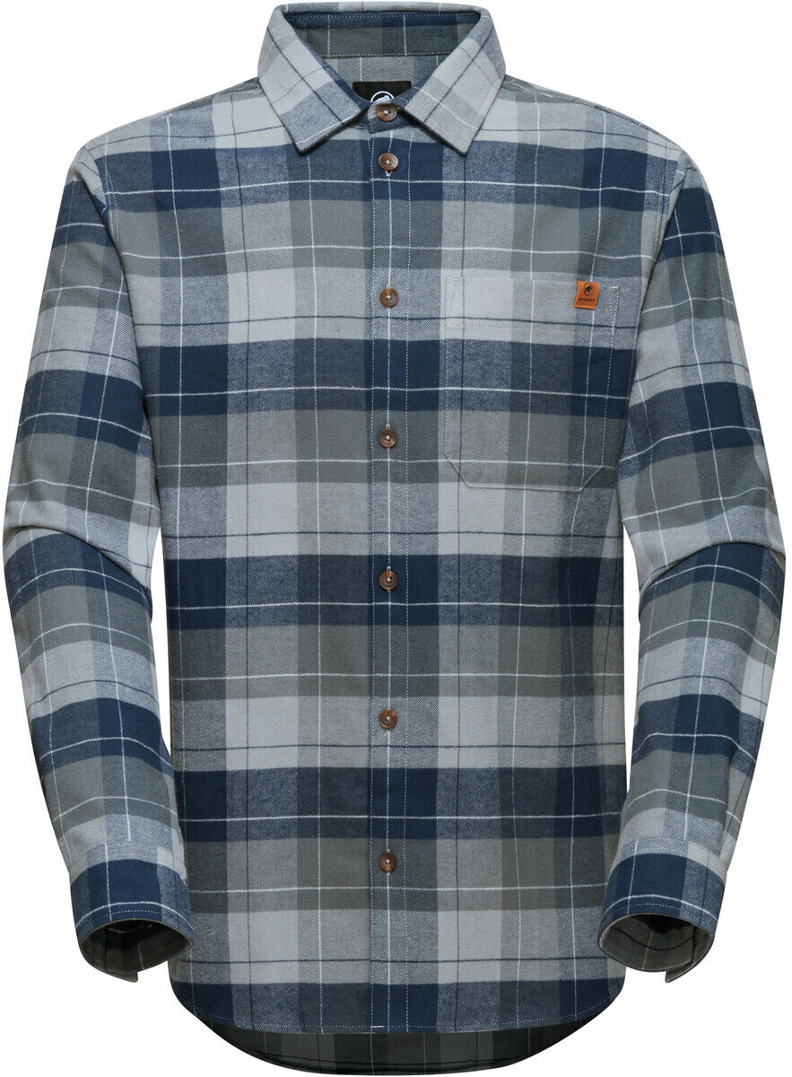 Mammut Trovat Longsleeve Shirt Men steel/marine