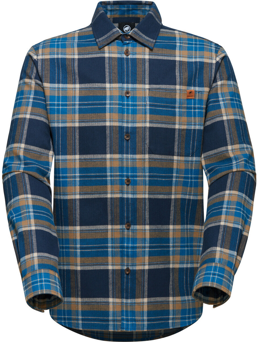 Mammut Trovat Longsleeve Shirt Men marine/deep ice