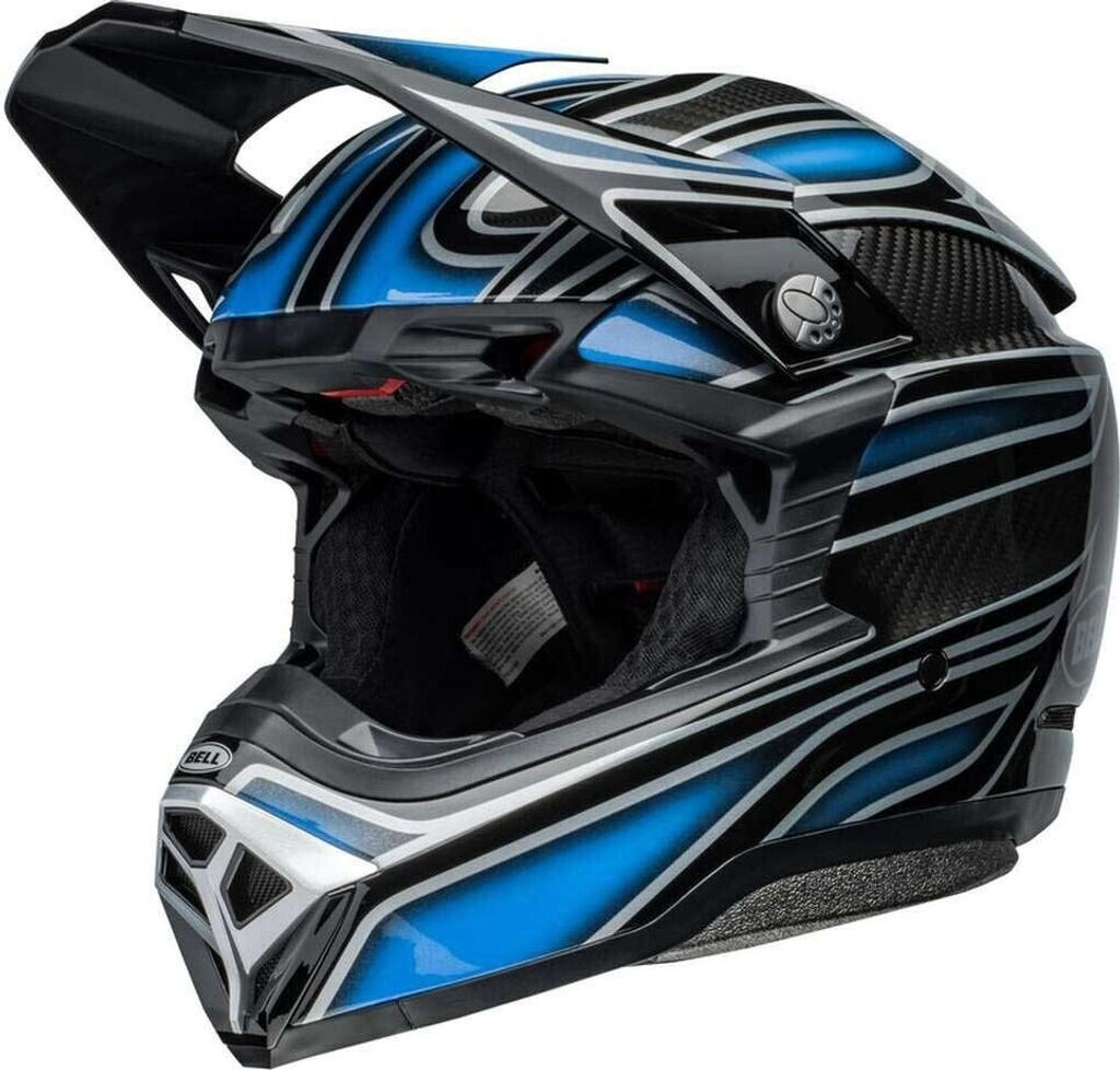 Bell Moto-10 Spherical North Carolina bleu