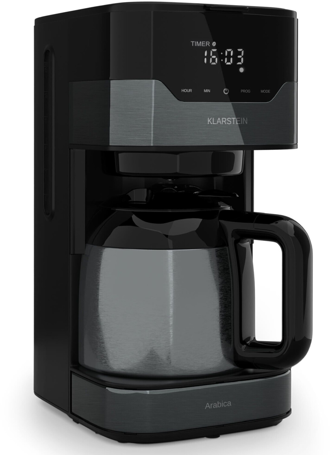Klarstein Coffee Maker Arabica 1.2 L Volcano black