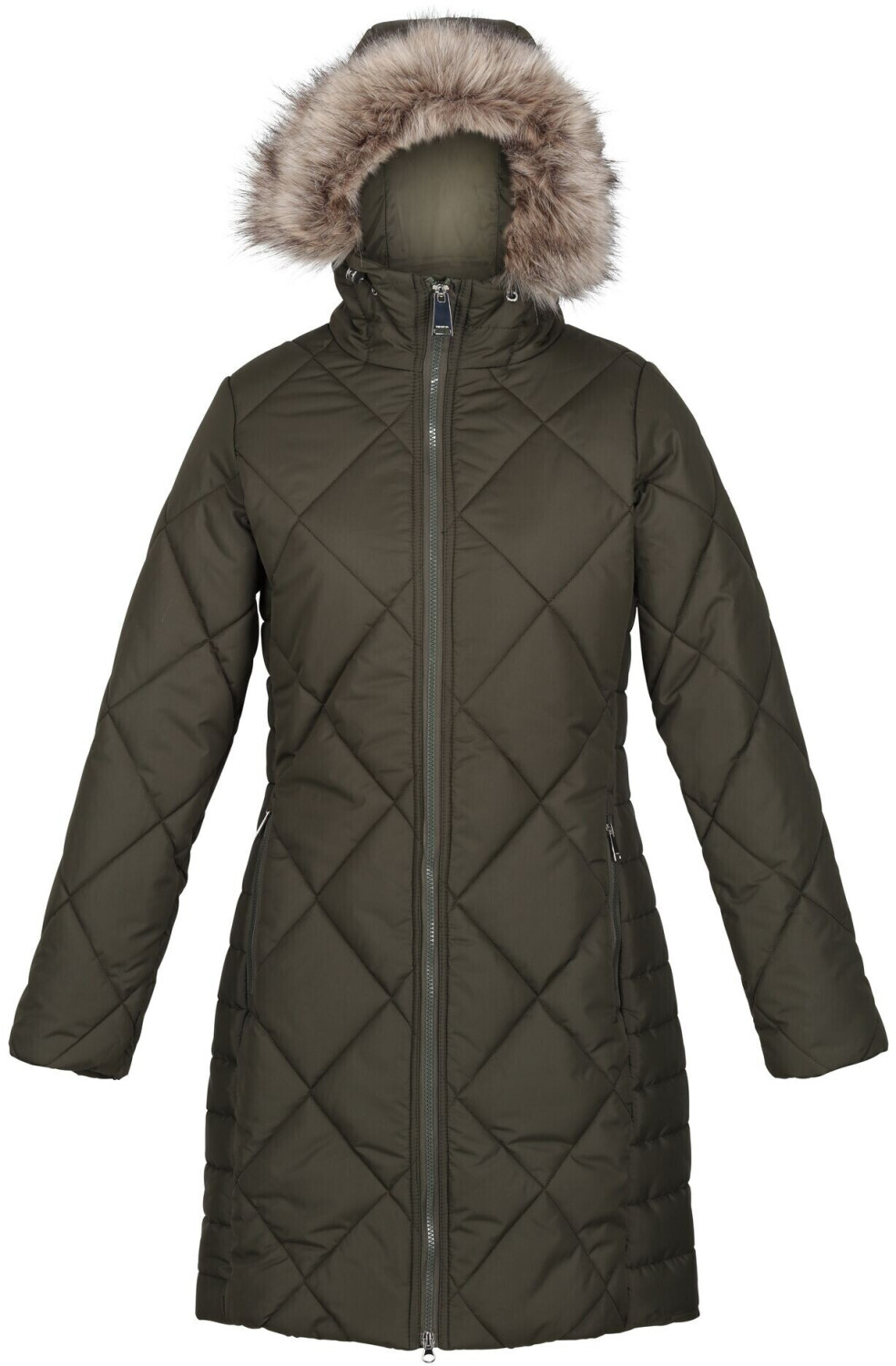 Regatta Women s Fritha II Insulated Parka Jacket RWN219 Dark Khaki au meilleur prix sur idealo