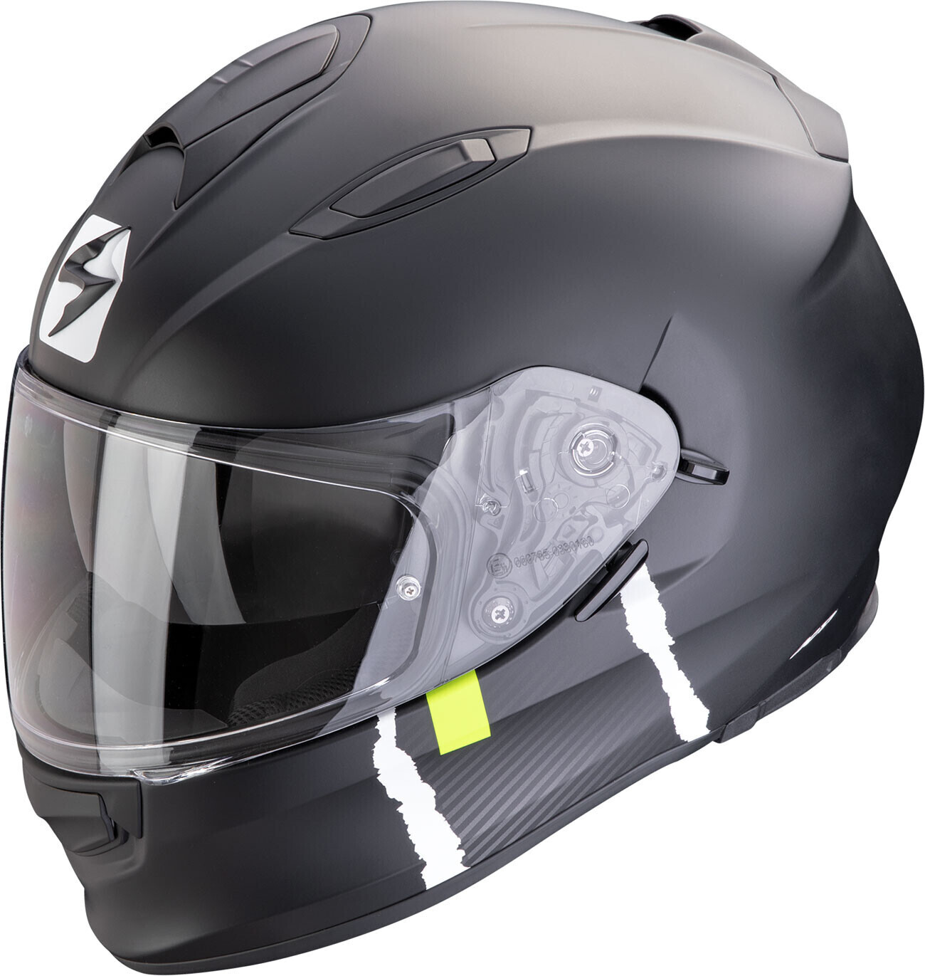 Scorpion Exo-491 Code mat noir/argent