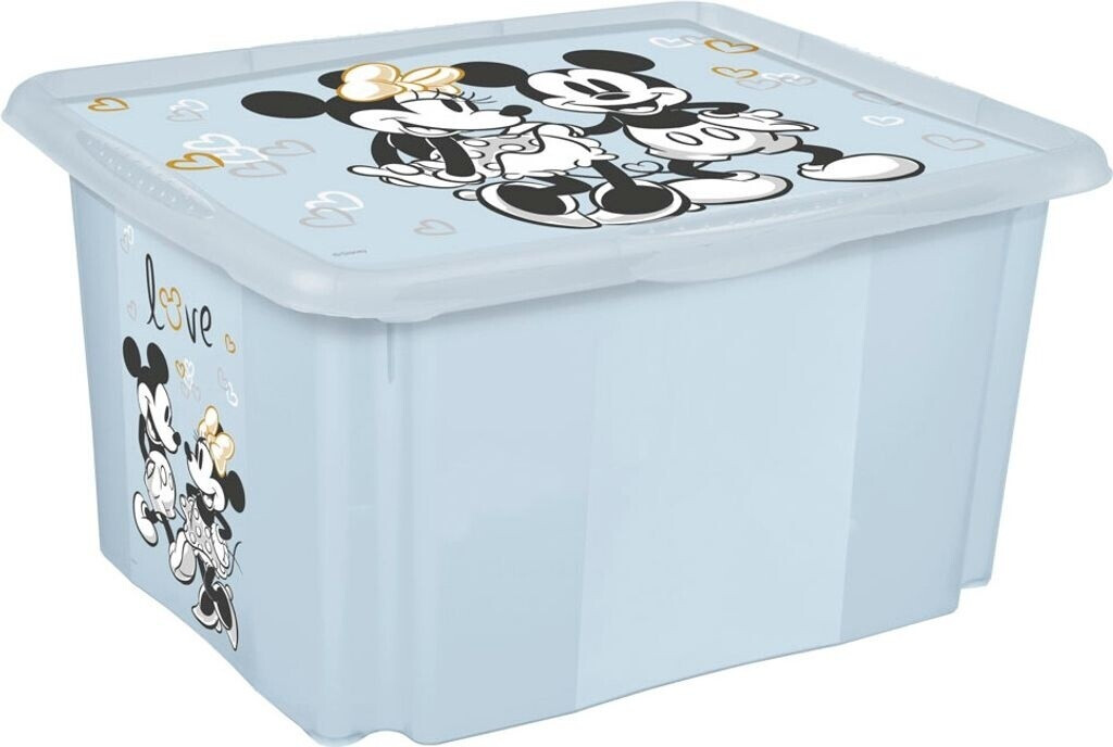 keeeper Boîte de rangement jouets Karolina Mickey bleu