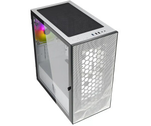 Noua Fobia L8 Bianco Case Micro ATX per PC Gaming Mini Tower 0.60MM SPCC  Ventola