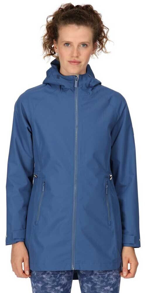 Regatta Jessley Hoodie Rain Jacket (RWW405_K16) dusty denim