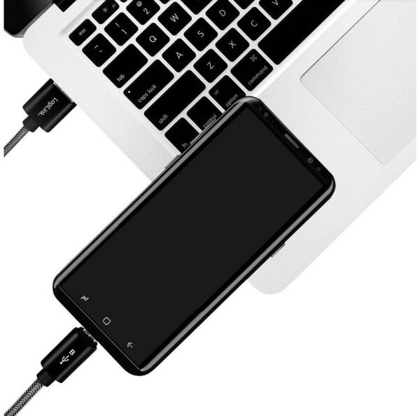 LogiLink CU0132 USB-A auf Micro-USB 1m Schwarz, Bild 6