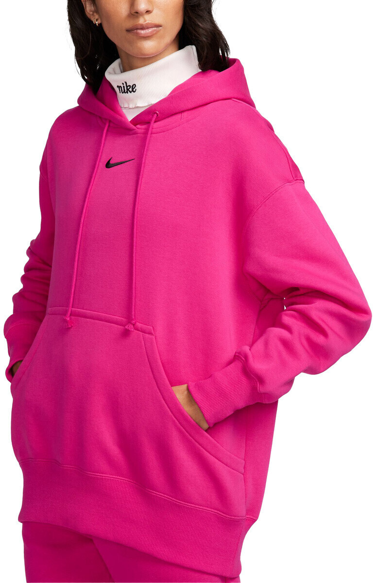 Nike Sportswear Phoenix Fleece Oversized Hoodie DQ5860 fireberry black ab 64 90 Preisvergleich bei idealo