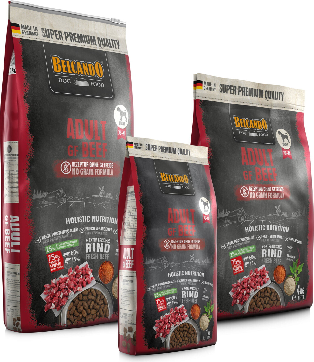 Belcando Croquettes pour chien 1kg Belcando Croquettes pour chien 1kg