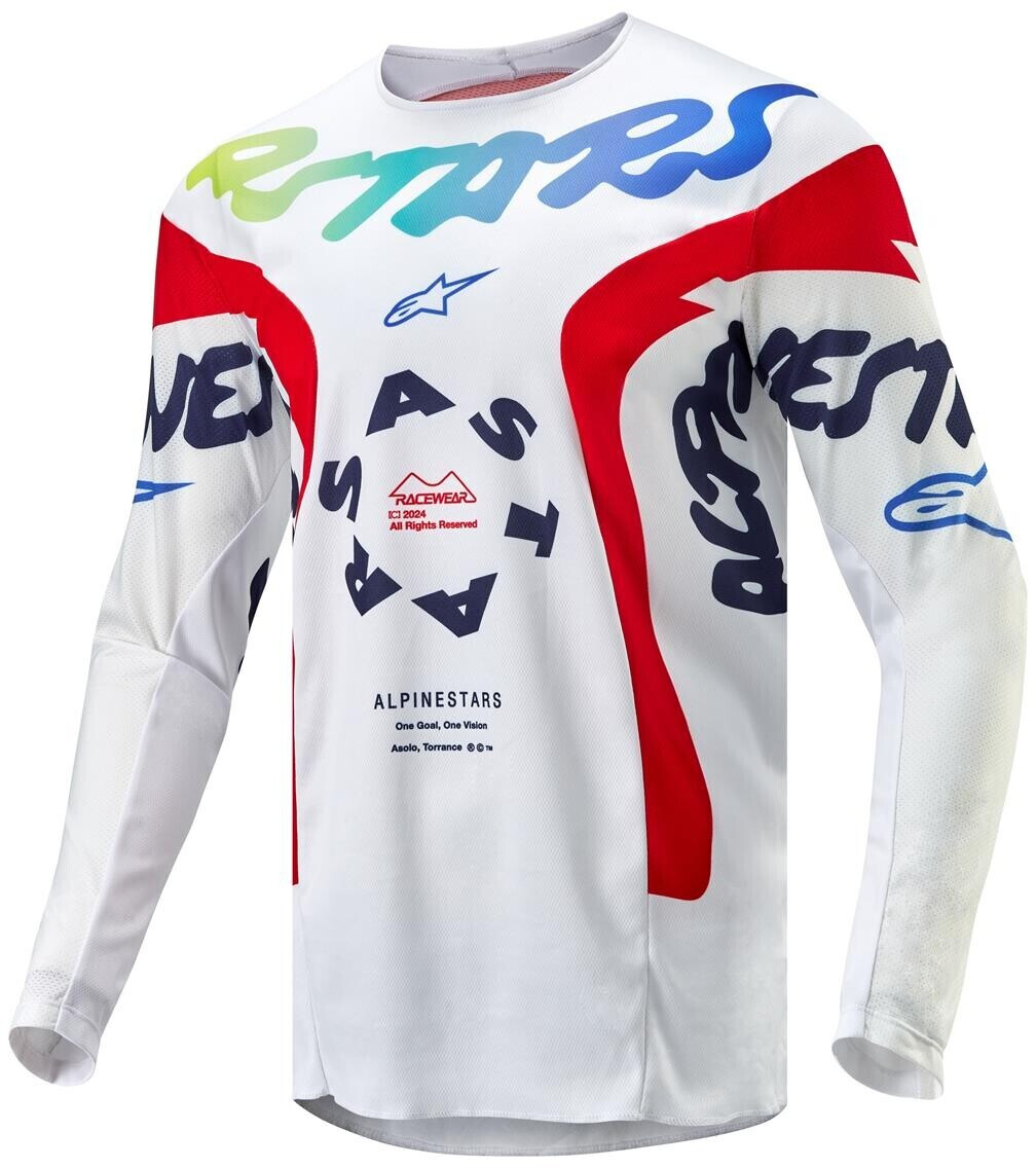 Alpinestars Racer Hana White/Red/Blue