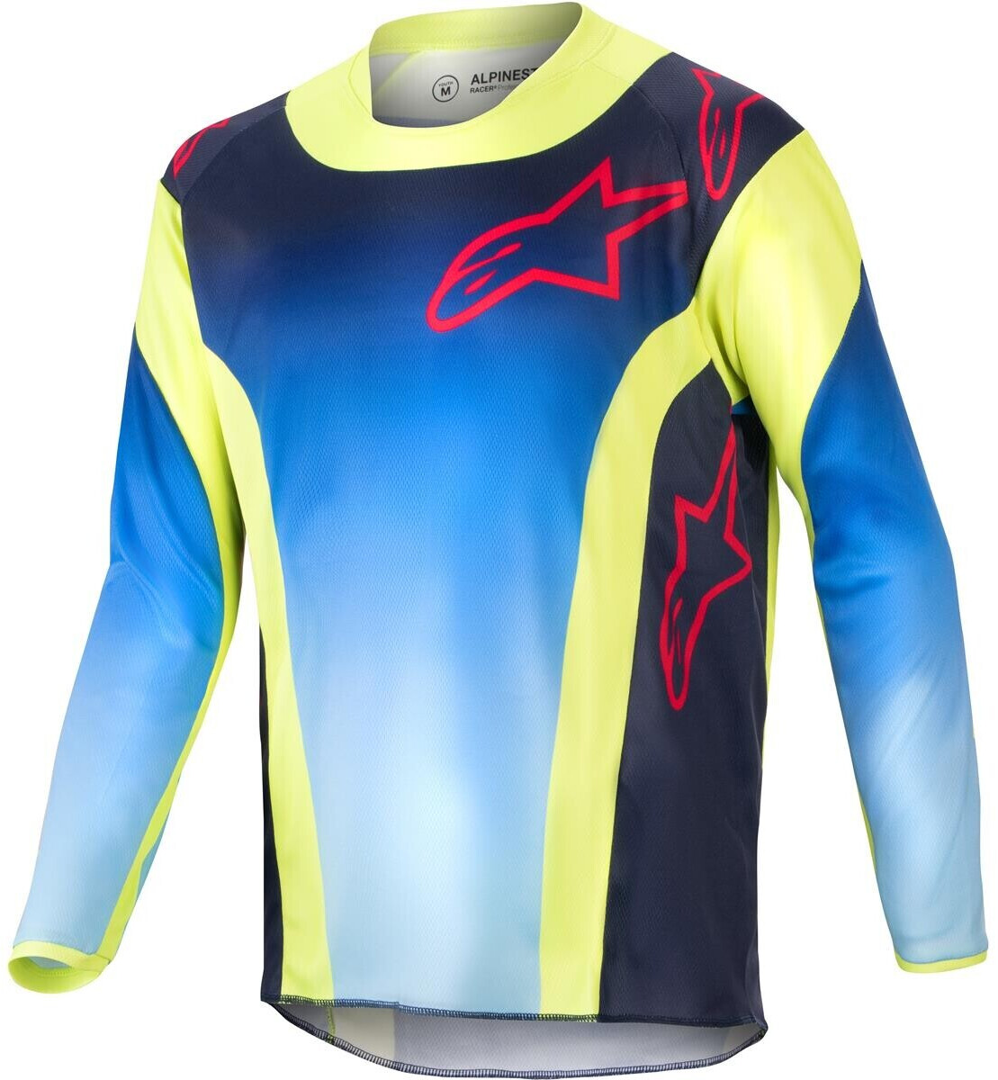 Alpinestars Racer Hoen Youth Jersey Red/Blue/Yellow