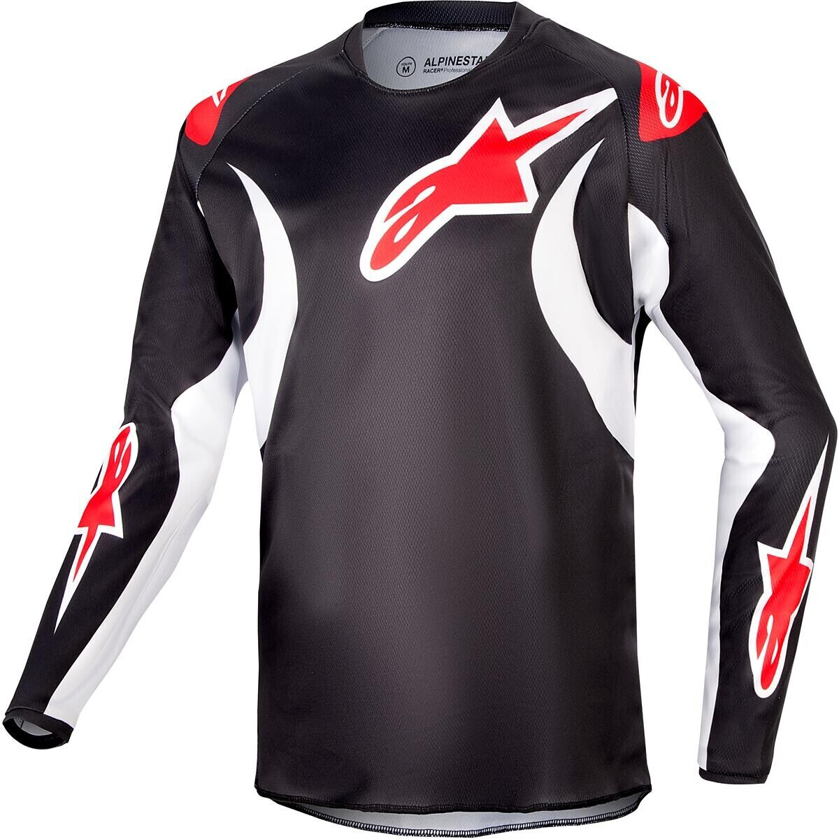 Alpinestars Racer Lucent Youth Jersey Black/White