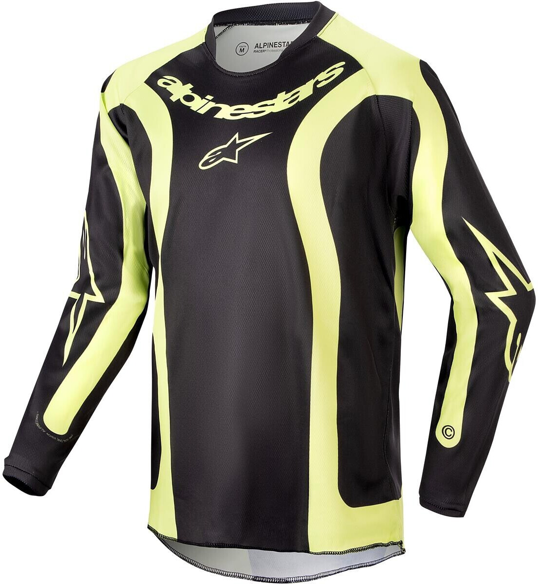 Alpinestars Racer Lurv Youth Jersey Black/Yellow