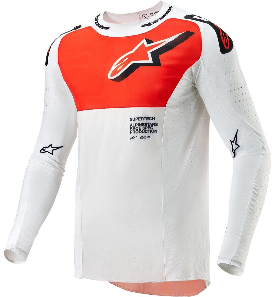 Alpinestars Supertech Ward Star White/Orange