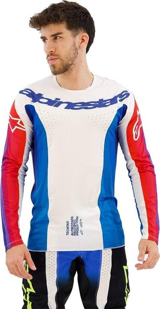 Alpinestars Techstar Pneuma White/Red/Blue