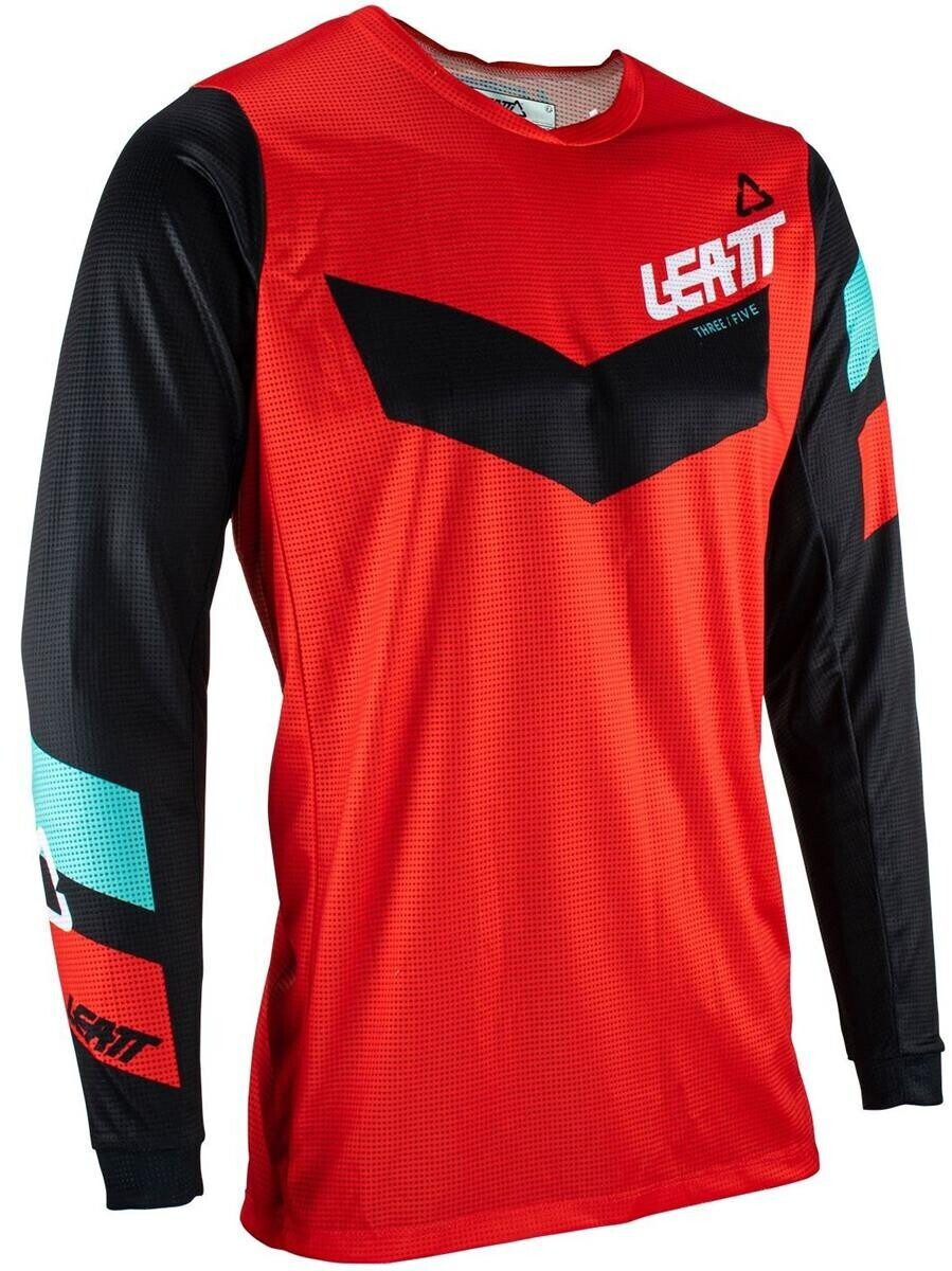 Leatt 3.5 Ride 2023 und Hose Set Black/Red