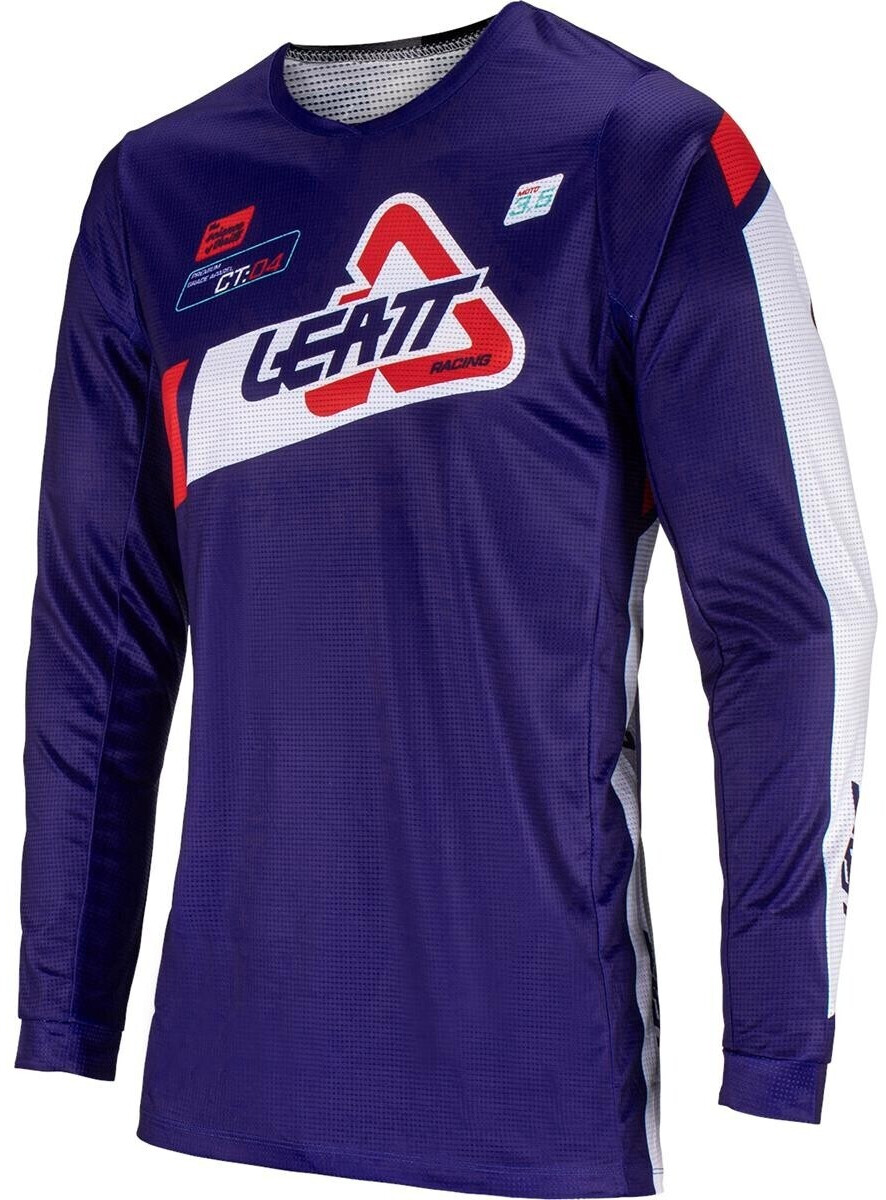 Leatt 3.5 Ride 2024 und Hose Set Black/White/Blue