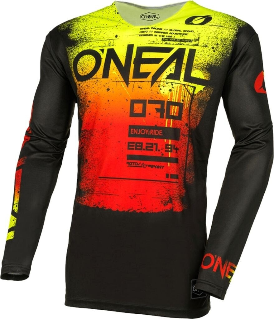 O'Neal Mayhem Scarz Black/Red/Yellow
