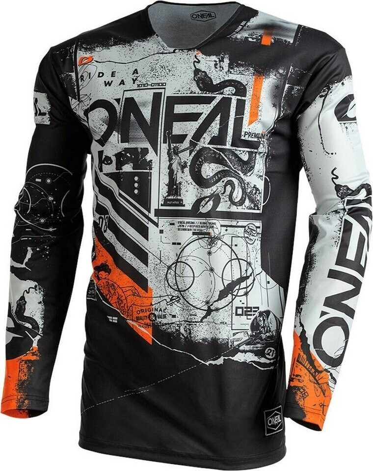O'Neal Mayhem Scarz V.22 Black/White/Orange