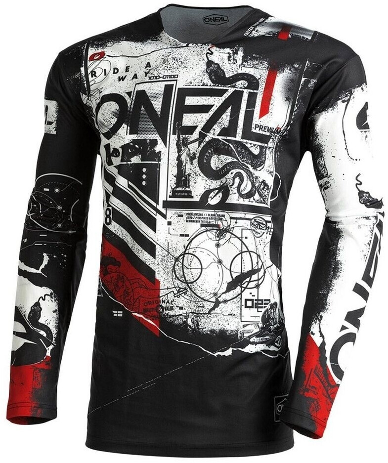 O'Neal Mayhem Scarz V.22 Black/White/Red