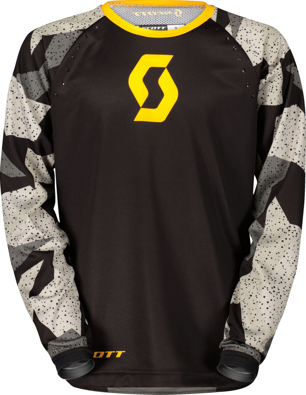 Scott 350 Camo Evo Kids Black/Yellow