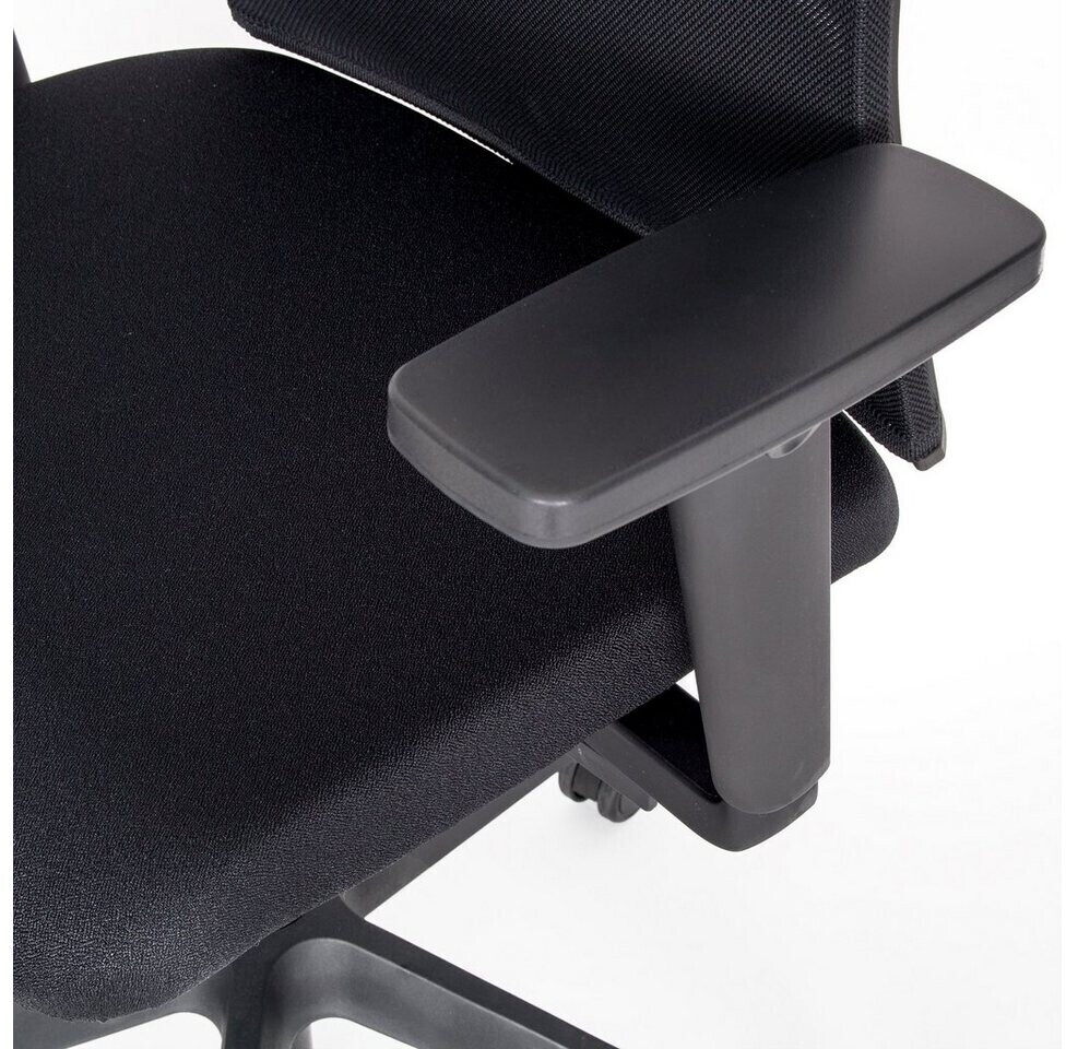 Bürostuhl mit Kopfstütze in schwarz - agilis matrix lento