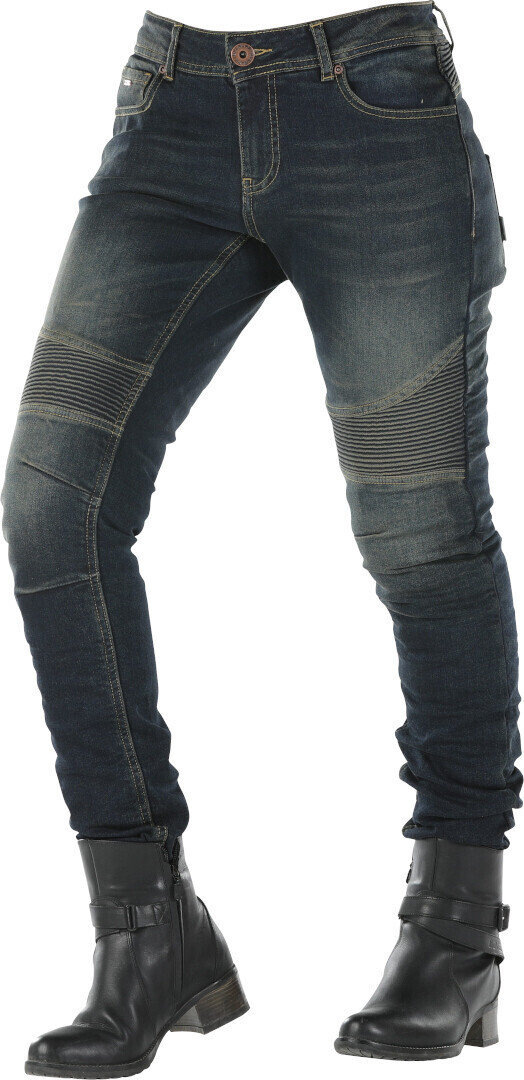 Overlap Overlap Imola Long Pants blue Lady