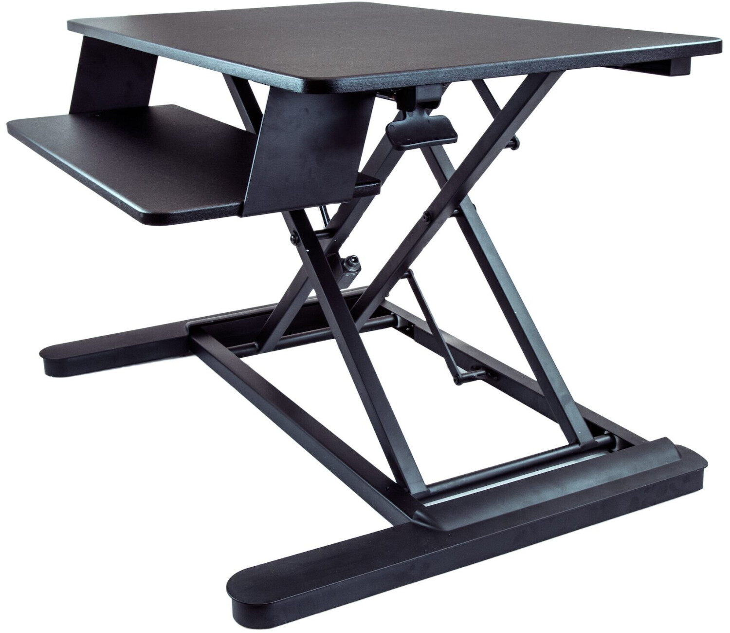StarTech Sit Stand Desk Converter with Keyboard Tray