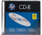 HP CD-R 700MB 80min 52x 10pk Slim Case