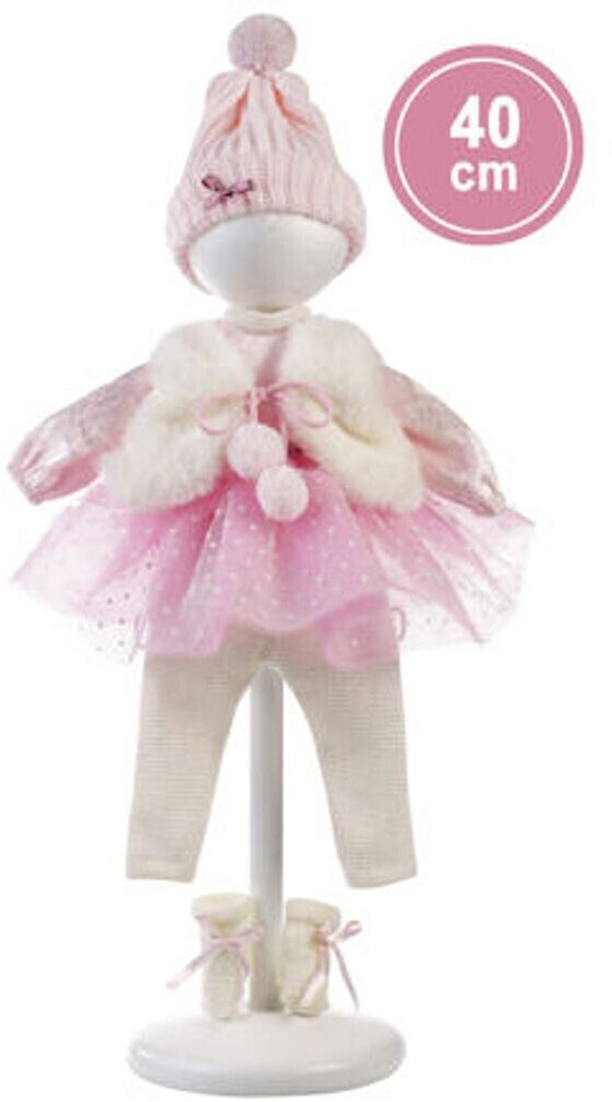 Llorens Clothes Set Dolls 40 cm Vest with Tutu pink