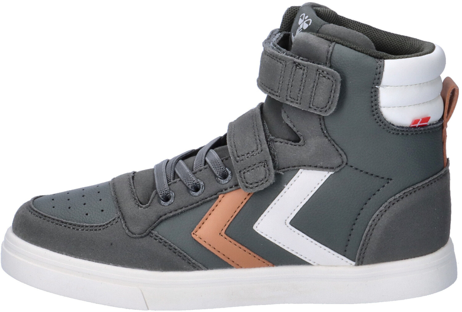 Hummel Slimmer Stadil Leather High Kids forest night