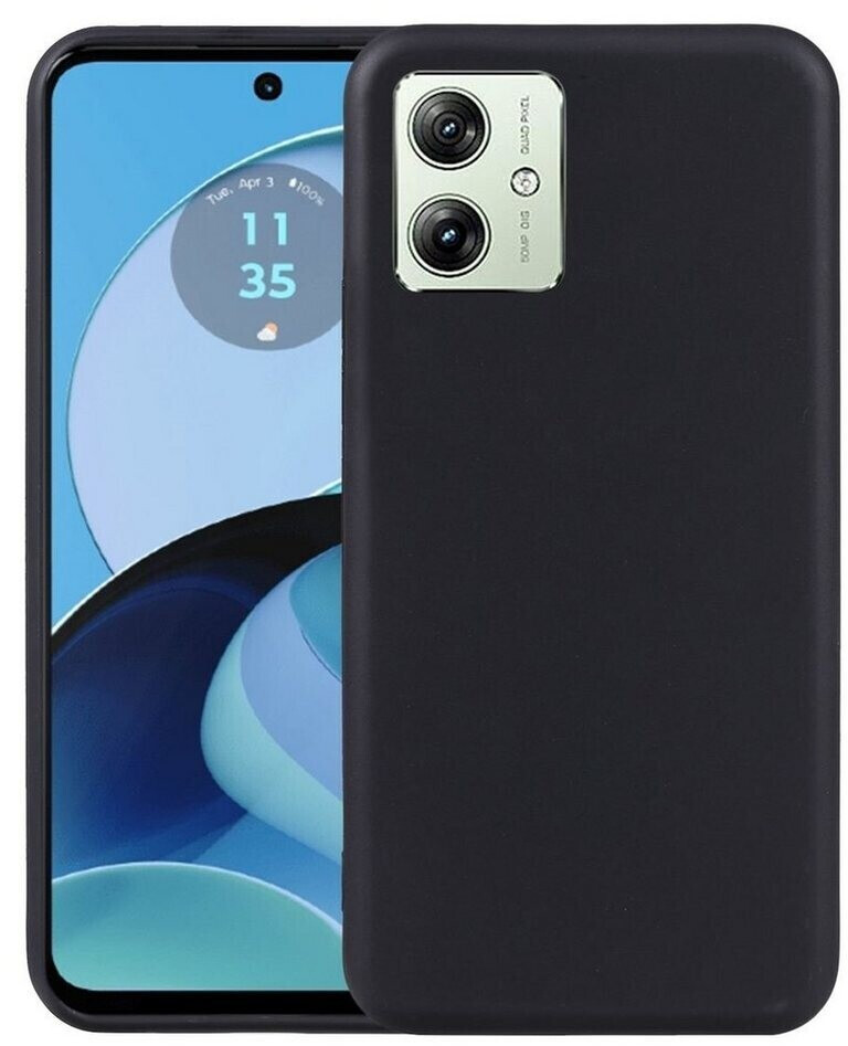 Wigento Handyhülle Für Motorola Moto G54 Schutz Zubehör Handy Hülle Cover  H9 Glas TPU Hülle dünn Schwarz ab 5,45 €