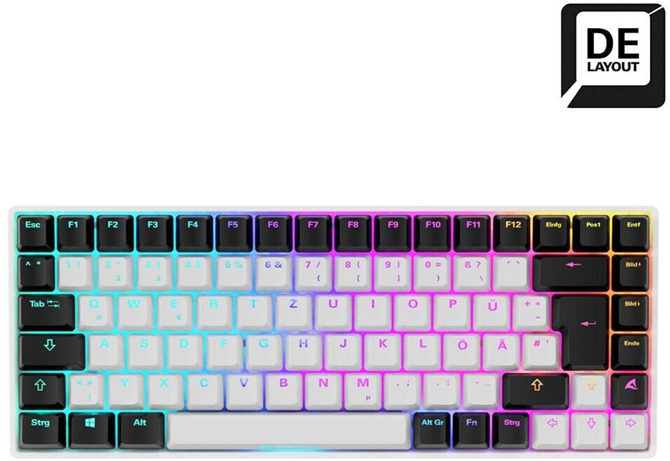 Sharkoon SKILLER SGK50 S3 White (Gateron Yellow) (DE)