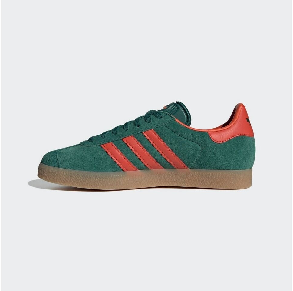 Adidas gazelle shop red and green