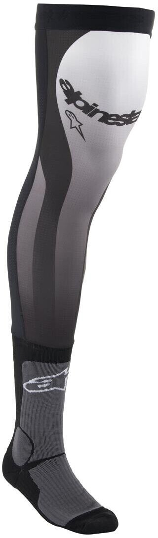 Alpinestars Knee Brace Motocross socks Black/White