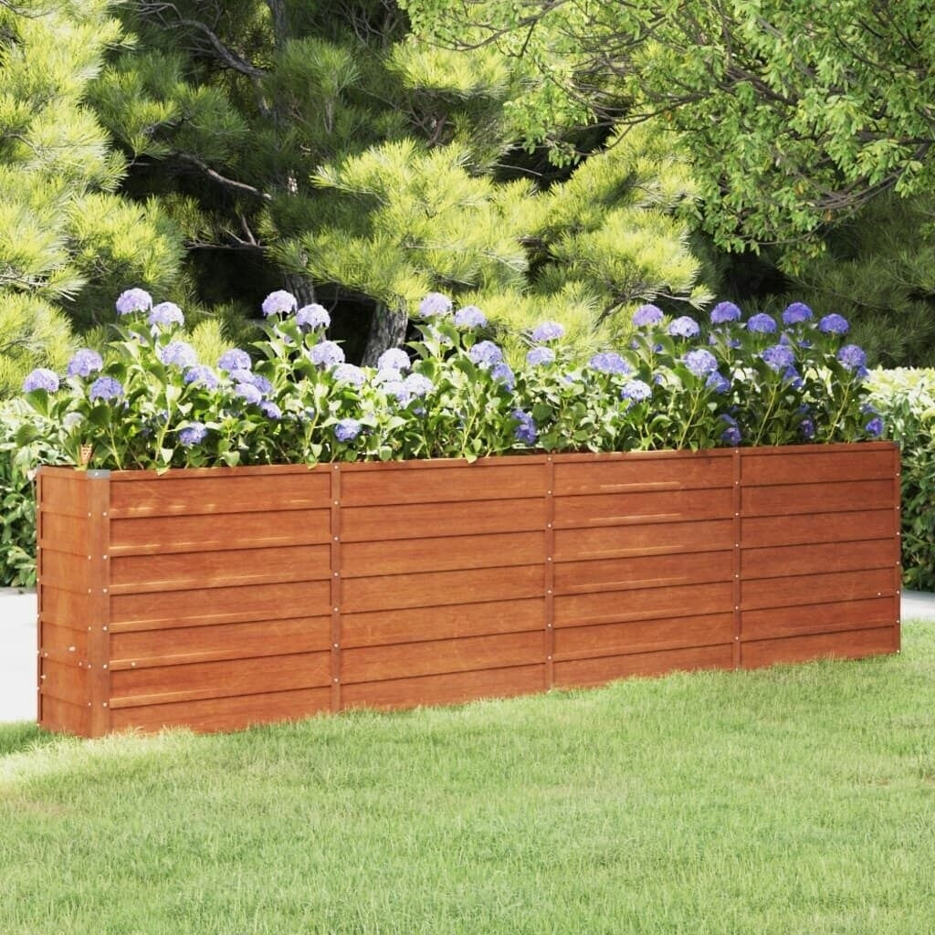 vidaXL Hochbeet Rostig 320x40x77cm Cortenstahl (151957) ab 116,00