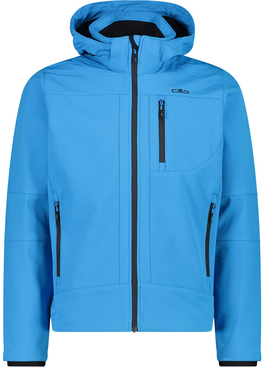 CMP Man Softshell Jacket With Detachable Hood (3A01787N) river/nero