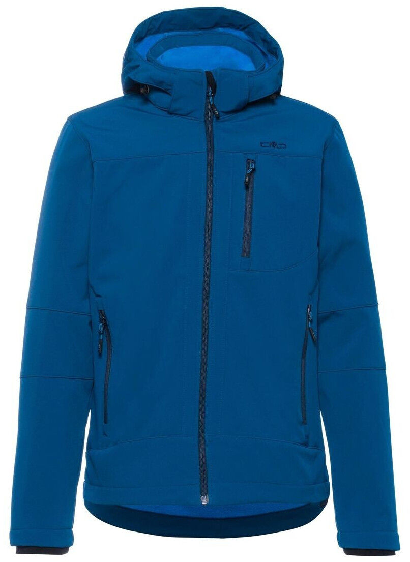 CMP Man Softshell Jacket With Detachable Hood (3A01787N) petrol L931
