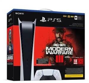 Sony PlayStation 5 (PS5) Digital Edition + Call of Duty Modern Warfare III  Bundle a € 459,00 (oggi)