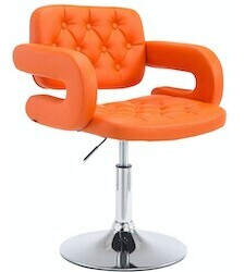 CLP Lounger Dublin faux leather orange