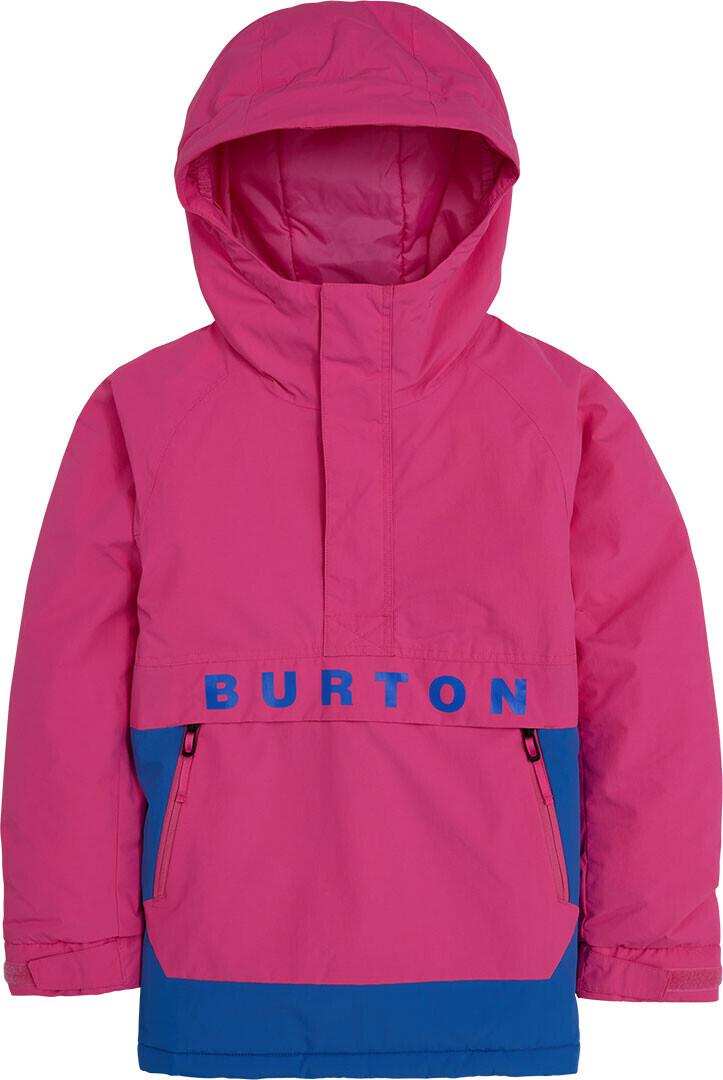 Burton Kids Frostner Anorak Jacket (23364101) fuchsia fusion/amparo blue