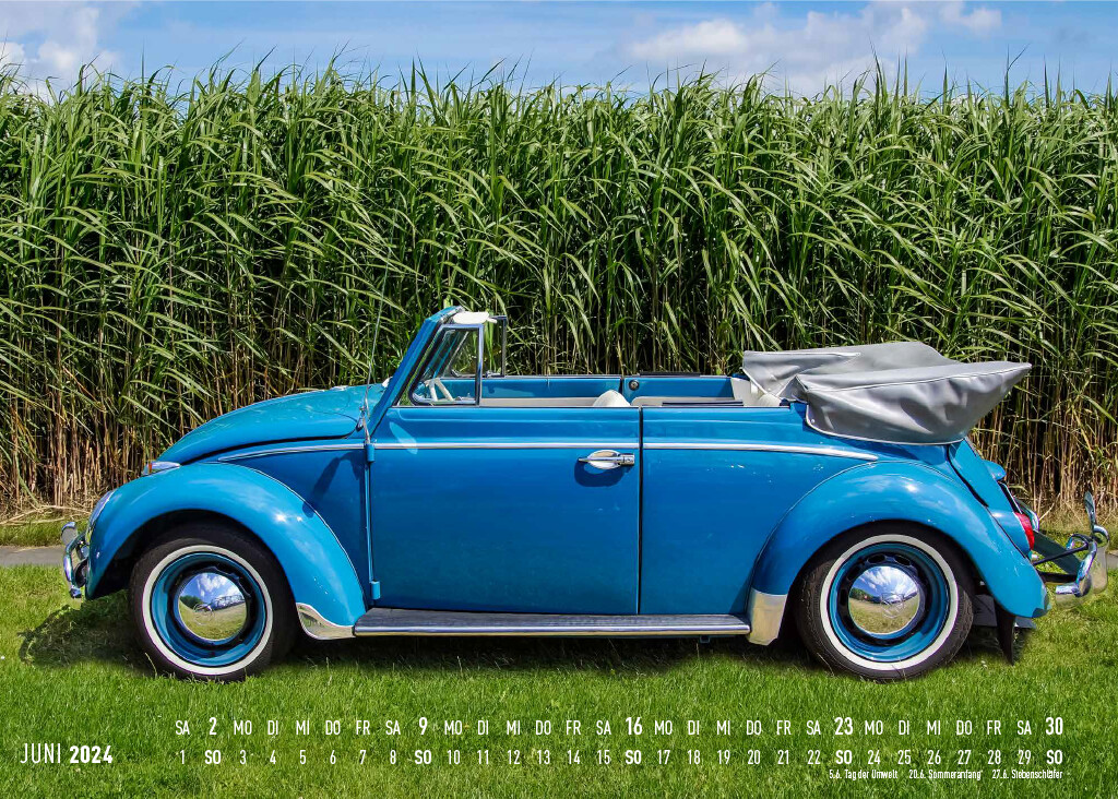 Volkswagen VW Käfer Kalender 2024 70x50cm ab 19,99 €  Preisvergleich 