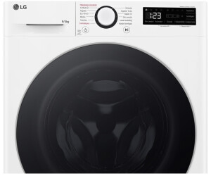 Lavadora secadora - LG F4DR6009A1W, 9 kg + 6 kg, Blanco