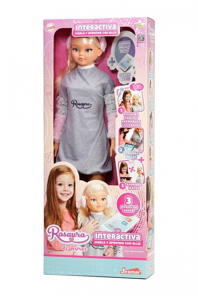 Jesmar Rosaura Interactive Doll 105 cm au meilleur prix sur