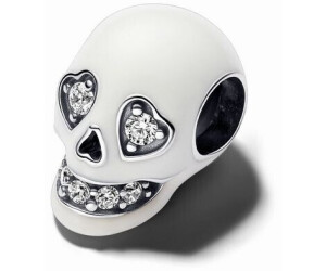 Pandora sparkling skull clearance charm