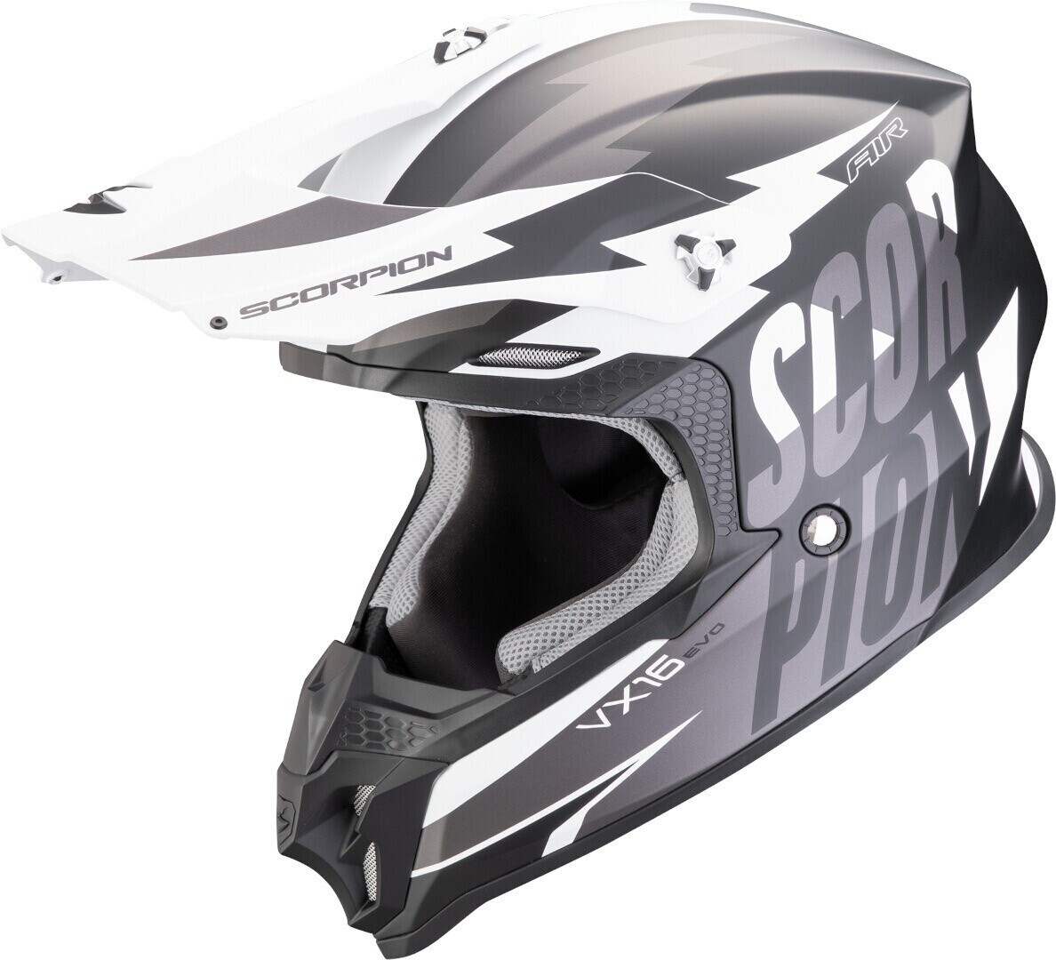 Scorpion VX-16 Evo Air Slanter noir/argent