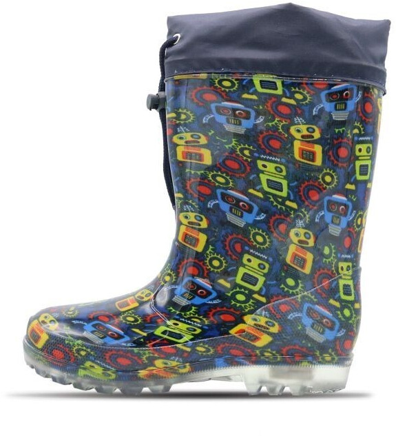 C. H. Beck Blinking Robots rubber dark blue