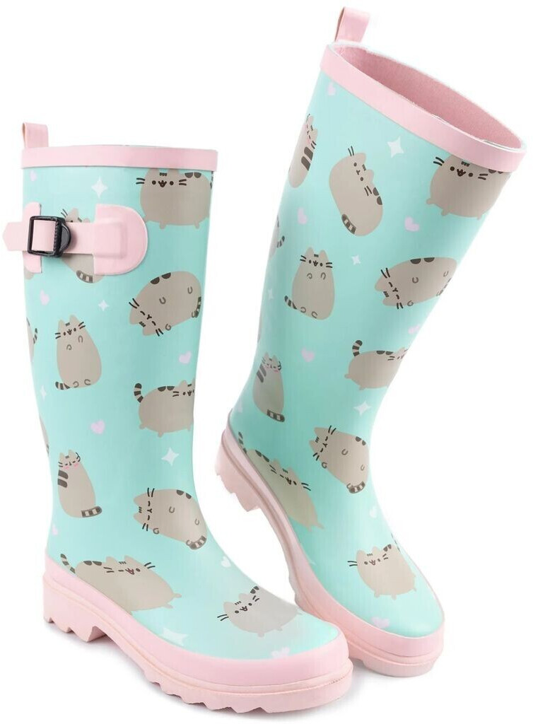 Pusheen Garden Rubber NS7013 mint green pink