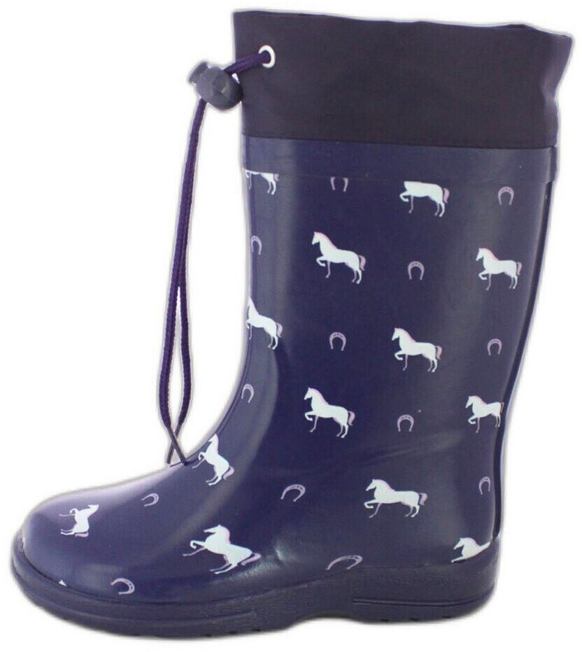 Beck Horses rubber violet