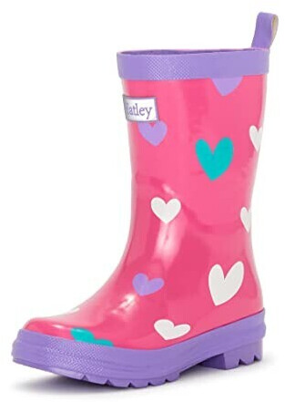 Hatley Printed Wellington Rain rubber pink Sweethearts