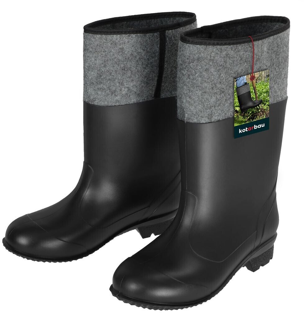 Kotarbau Rubber Felt Work shoes Work Waterproof Winter Field Occupational Rain